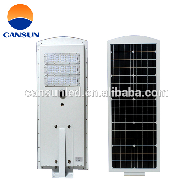 LED 10W 20W 30W 50W 60W integrated solar street lamp