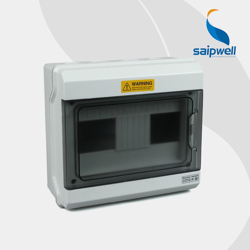 SAIP/SAIPWELL 220*219*100mm 8 way waterproof plastic box for breakers