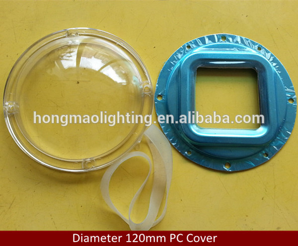 120mm with inside reflector gasket 30-120w high quality led focus lens for led high bay light