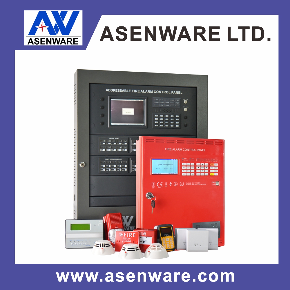 24VDC 50HZ 324 points Addressable fire alarm control panel for sale
