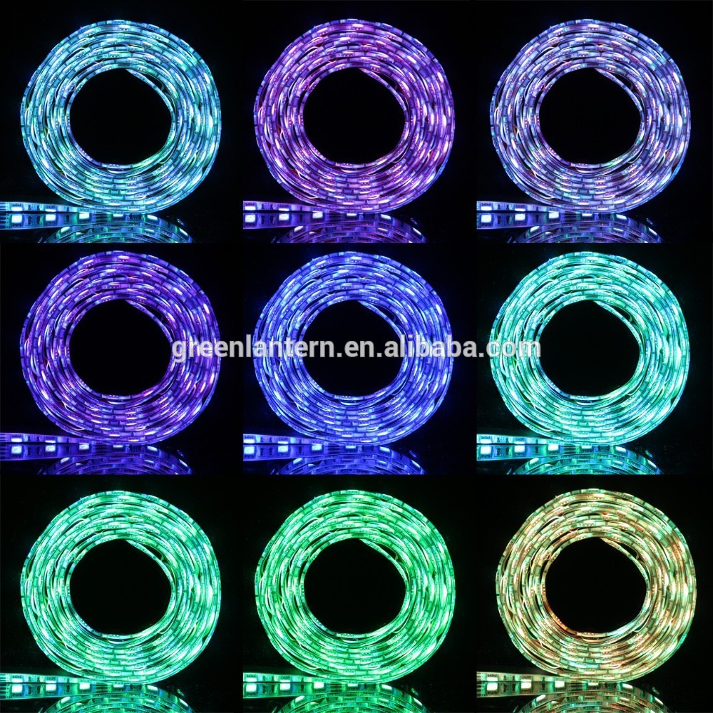 outdoor Multicolor 5050 12v 24v sequential lighting led strip light