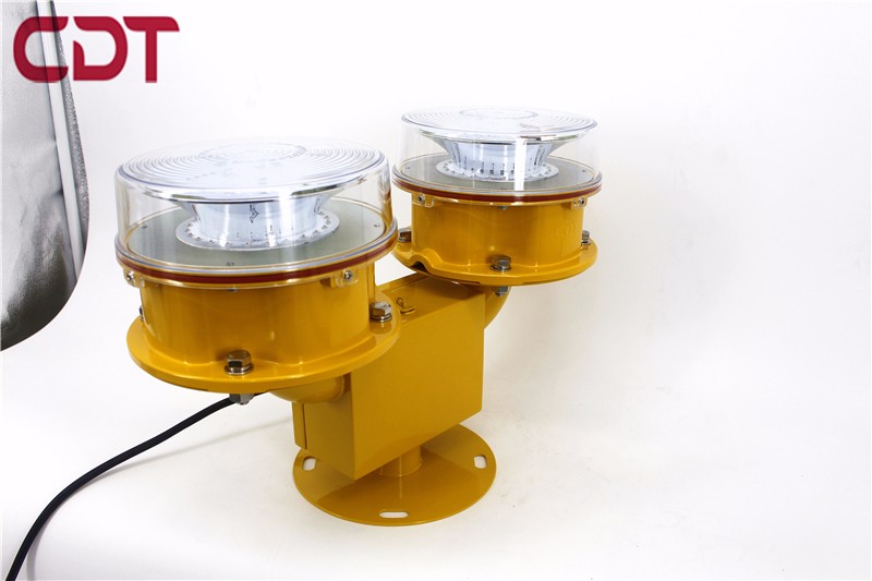 LED Based Medium Intensity Obstruction Light Twin/Double/Dual Aviation Warning Light