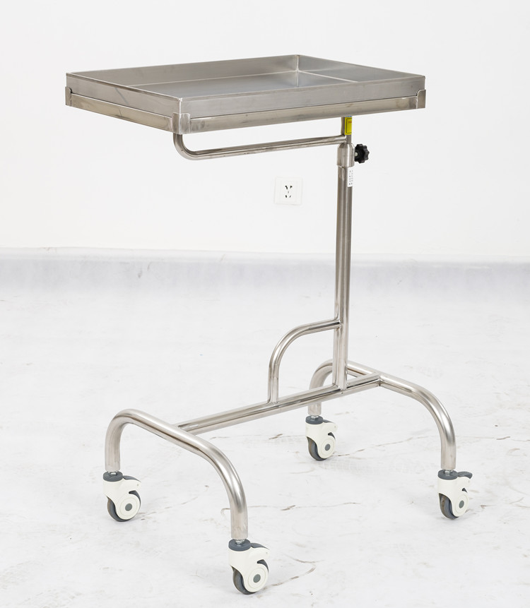 S.S mayo trolley for sale stainless steel medical instrument crash trolley cart