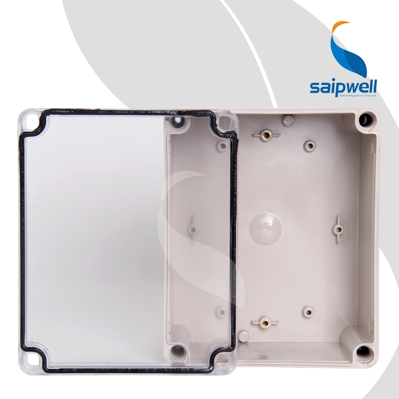 SAIPWELL Y IP66 DS-AT-1417 Solar Panel Junction Connectol Electrical Clear Transparent Cover Outdoor Electrical Distribution Box