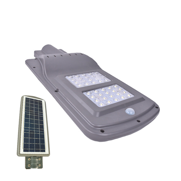 CE RoHS 20W 30W 40W 60W 90W solar LED street light waterproof IP65 with high power battery