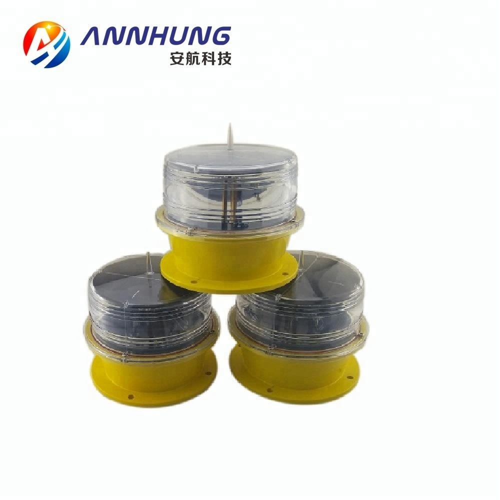 Aluminum Lamp Body Material and 360 Horizontal Beam Angle Beam Angle building aviation warning light