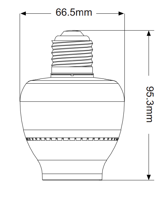 Ningbo E27 microwave motion sensor lamp holder with night light function  (PS-RS67)