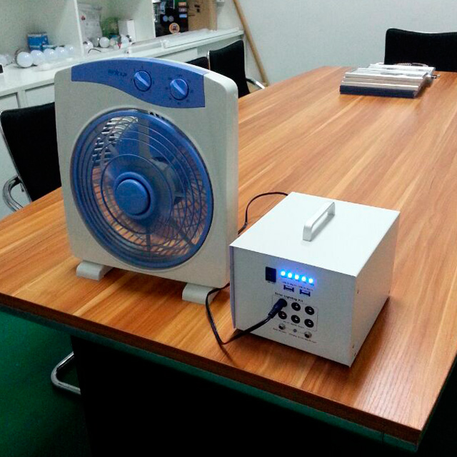 40W solar  fan & lighting energy system mini mobile home solar panel system