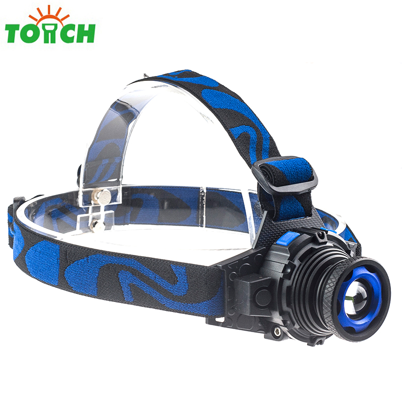 LED Frontal Led Headlamp Headlight Flashlight Rechargeable Linternas Lampe Torch Headlamp Build-In Battery