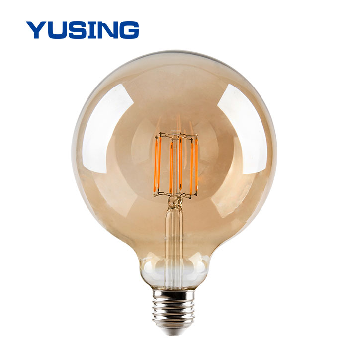 G125 LED Edison Bulb 2700-6400K Decorative E27 LED Filament Bulb 10W