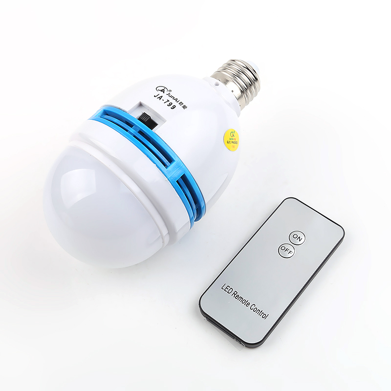 High quality emergency led bulb with remote control rechargeable led light bulb JA-799A