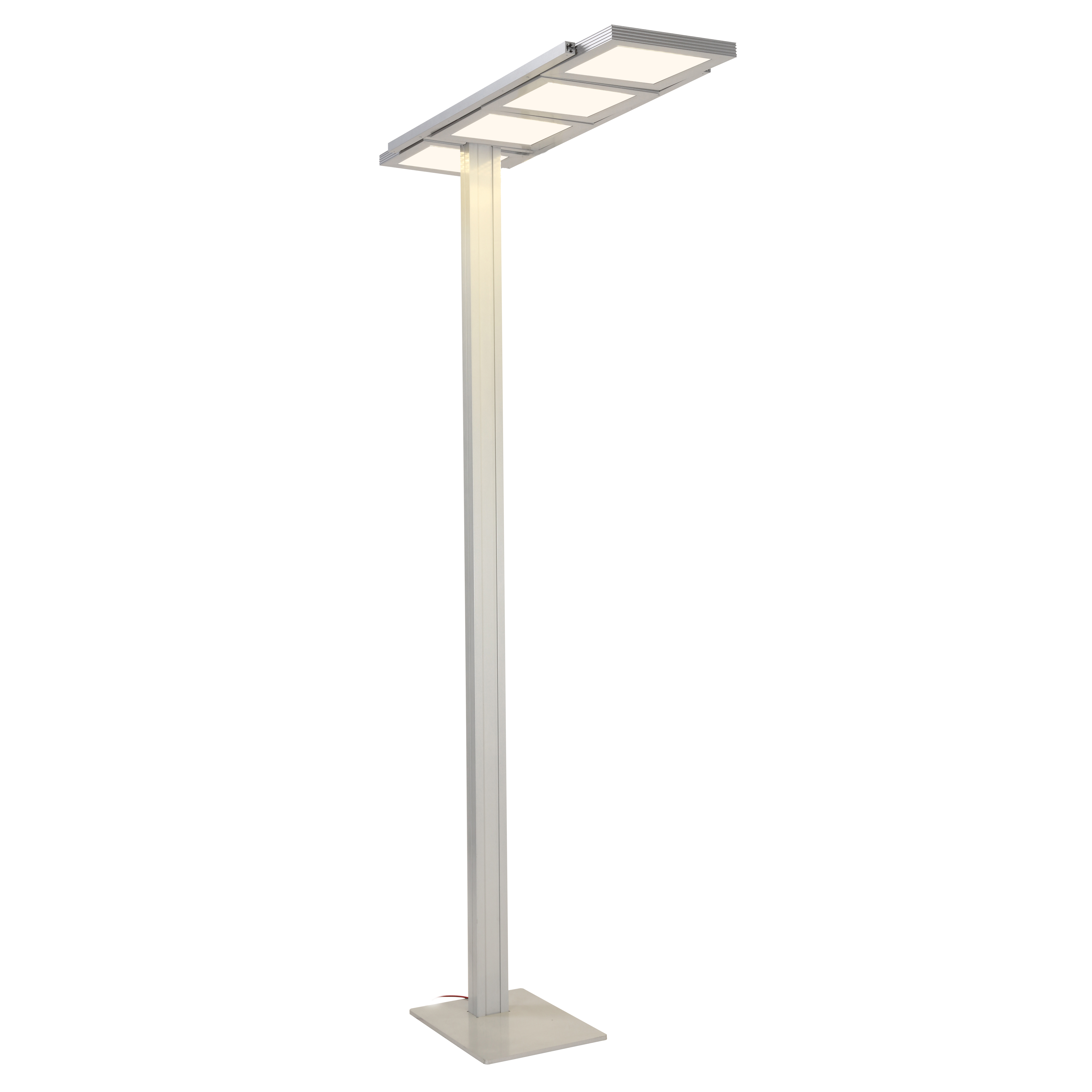 4 Panels LED Arbeitsplatz lamp(FL41002060)Dimmbar,60W/80W,LED Floor standing light