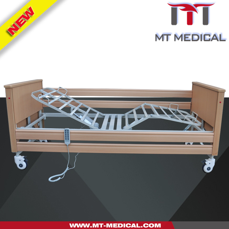 High quality Hospital furniture medical Wooden Hospital Bed folding medical Bed