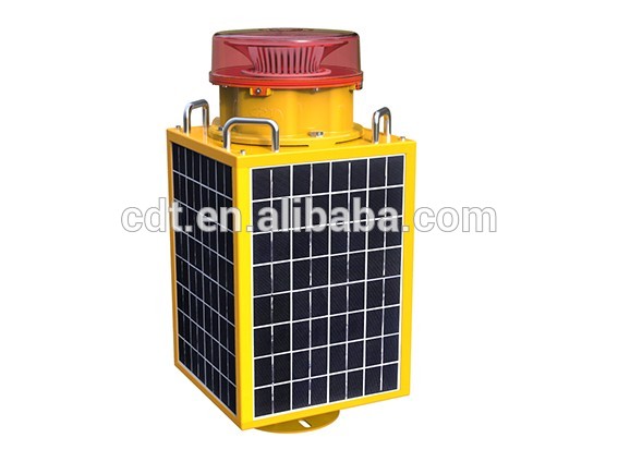 Solar energy aircraft flashing warning integrated beacon light CM-13T medium intensity type B