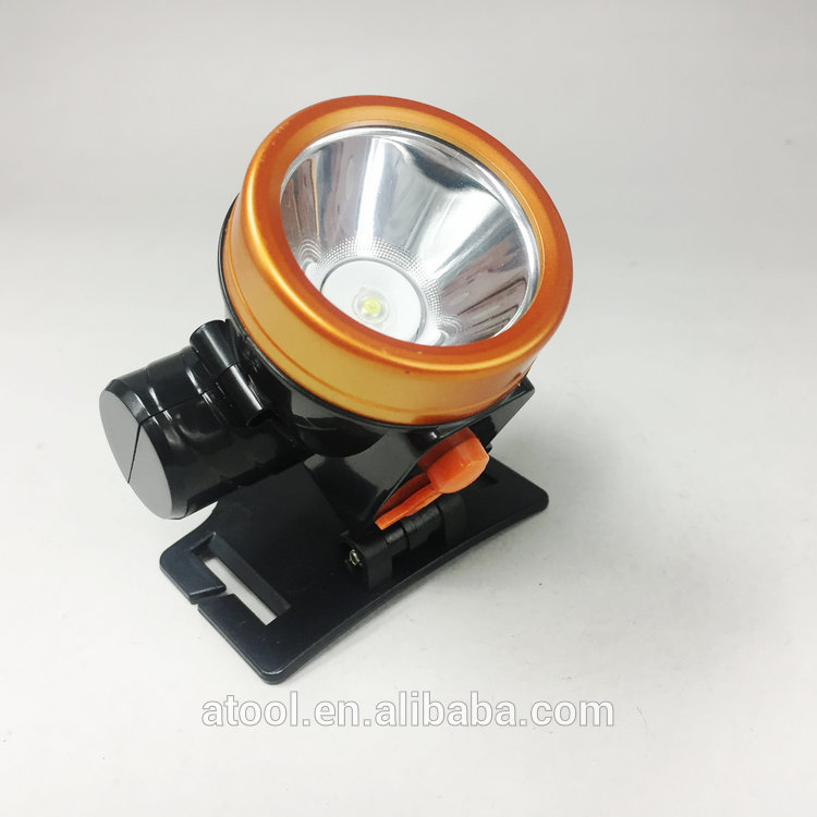 2017 new lithium battery 3W rechargeable led headlamp waterproof