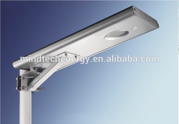 All in one motion sensor led solar street light