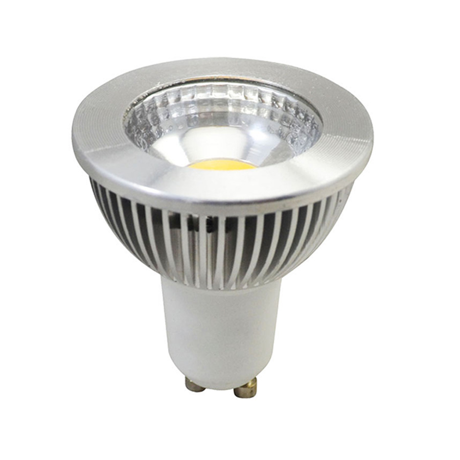 100-110lm/W IP44 60 degree COB spotlight 2700K 3000K 4000k 6000k 5 watt led focos light with GU10 MR11 E27 E26 E12 E14 base