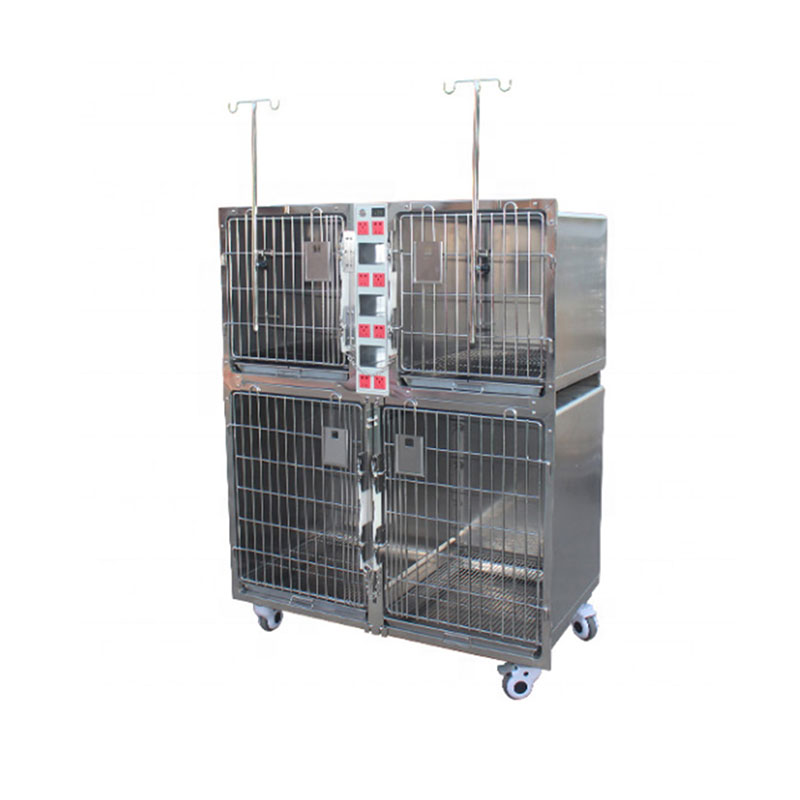 Factory Clinic 304 stainless steel vet cage for dog/cat