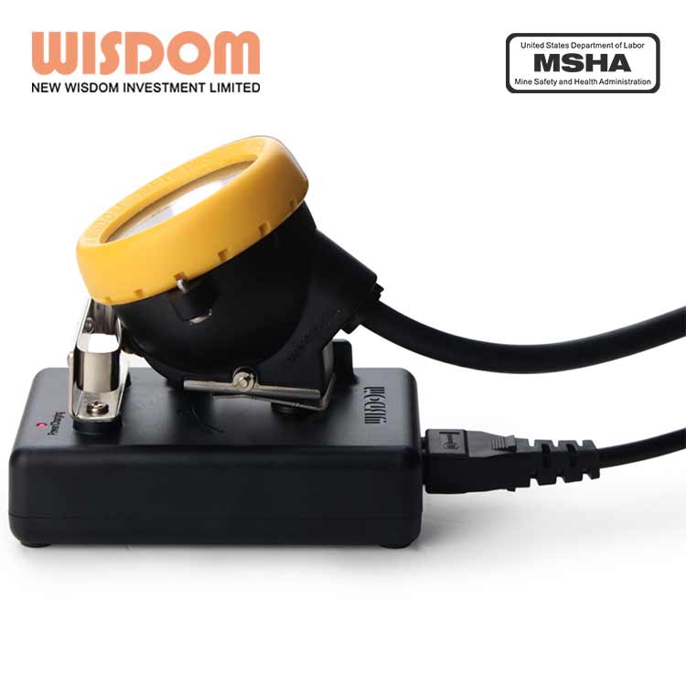 NEW WISDOM KL5M Miners Cap Lamp Waterproof Underground Headlamp Explosion-proof LED Li-ion Battery