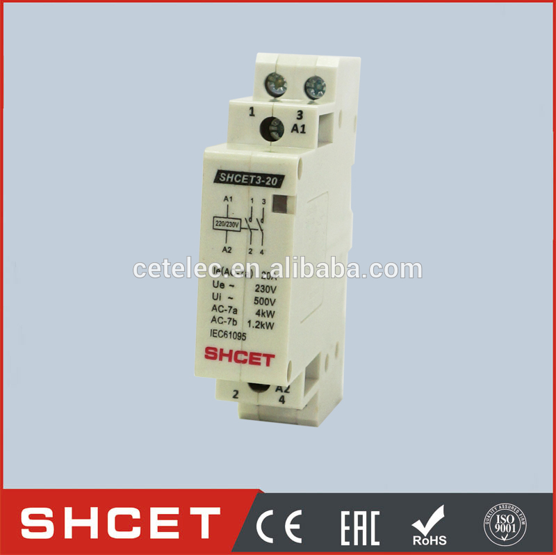 SHCET4-63 2Poles Electrical Magnetic Modular Contactor Types