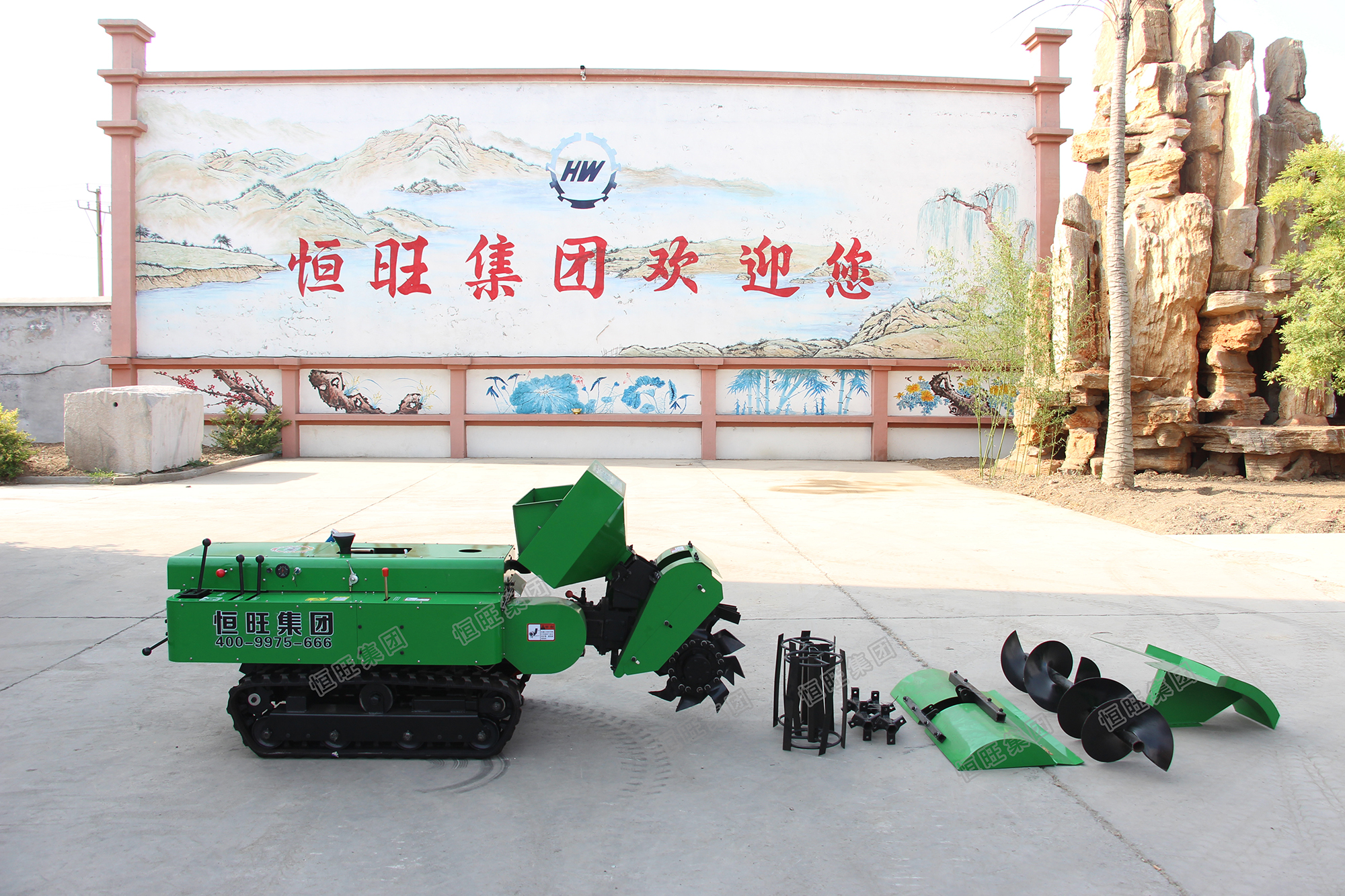 Use for farm and garden rotary ditche/fertilizer spreader/digging machine for factory price