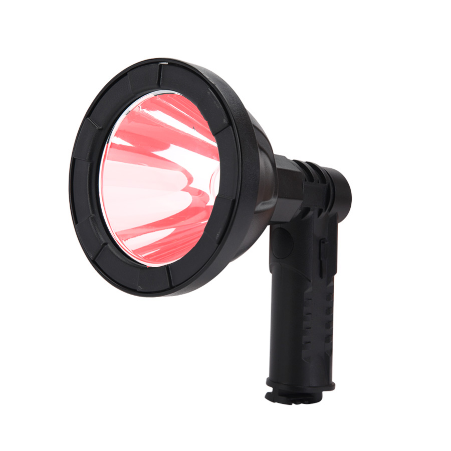 hot sale Cree LED 10W Handheld led hunting outdoor spotlight both with Red & White color