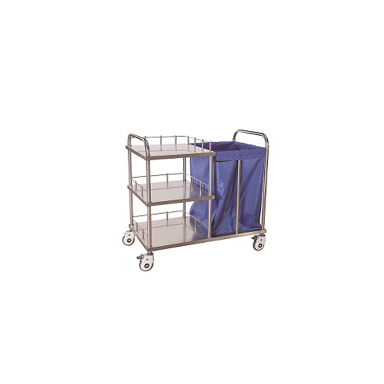 Single bucket Hospital Device Nursing Trolley