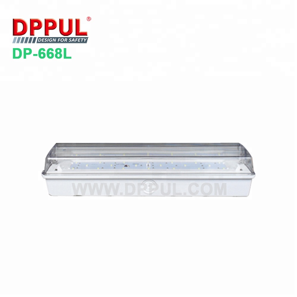 High brightness IP65 plastic waterproof emergency light