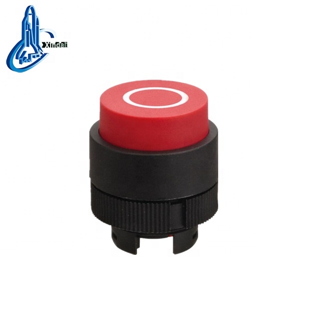 LAY5-EL432 red convex push button symbol switch head/parts lay5 push impermeable