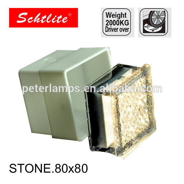 STONE IP68 stock warm white garden park led brick light