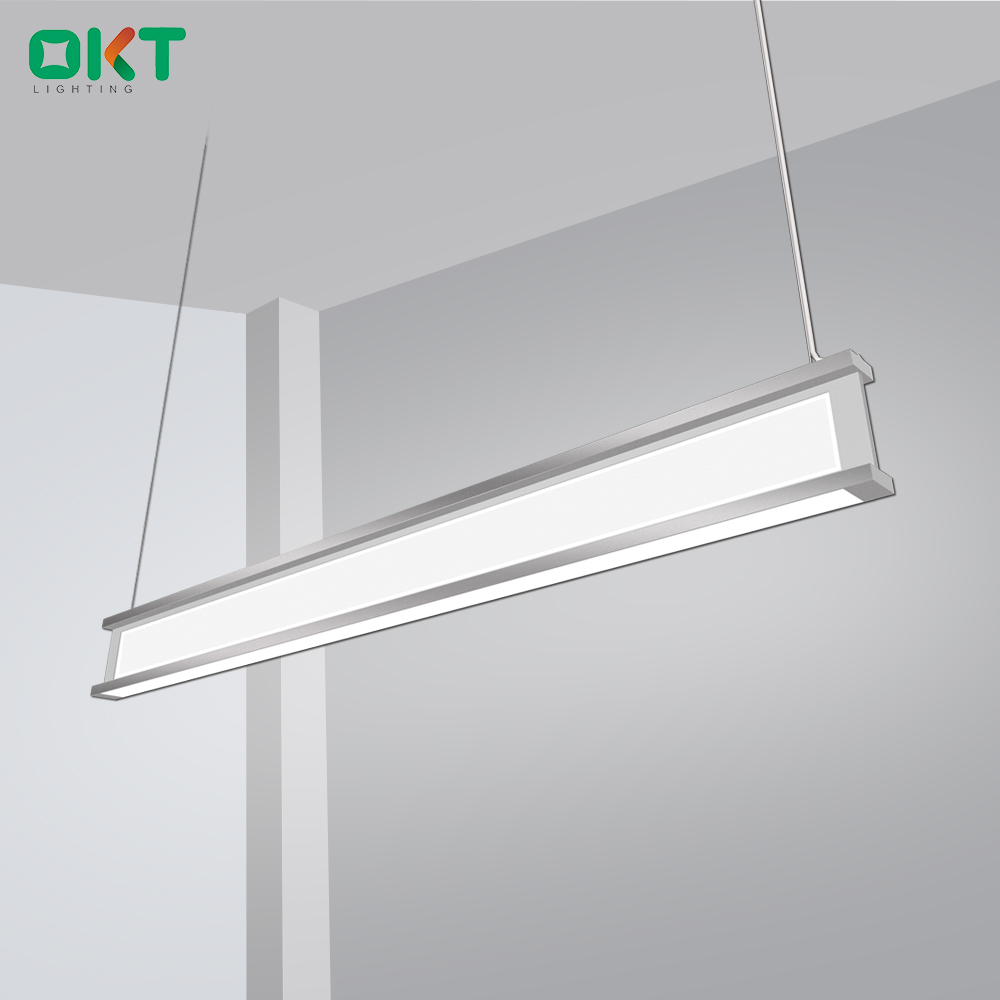 Factory Best Sale 4FT 50 Watt Transparent LED Pendant Linear Light