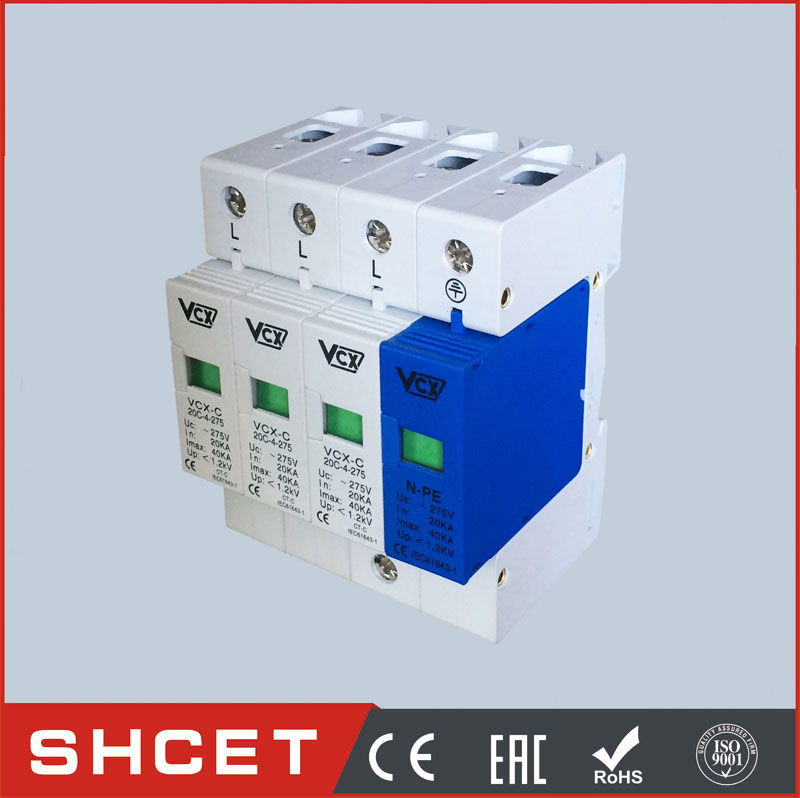 CT-C commercial grade surge protector 3 phase surge arrester