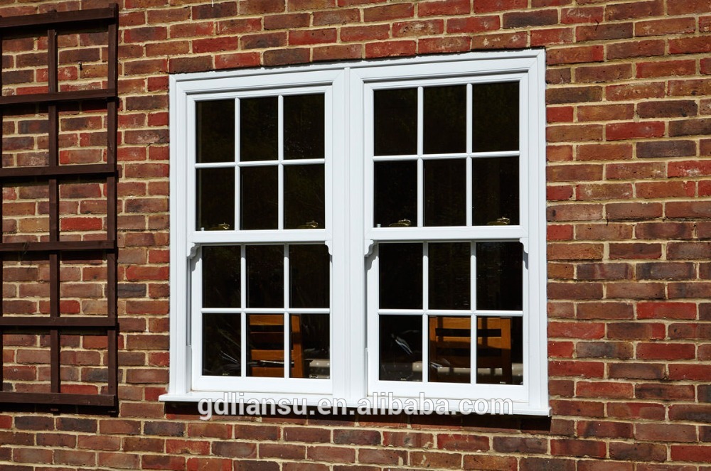 LESSO 100% lead free French Style 10 years warranty color no change sliding UPVC Window