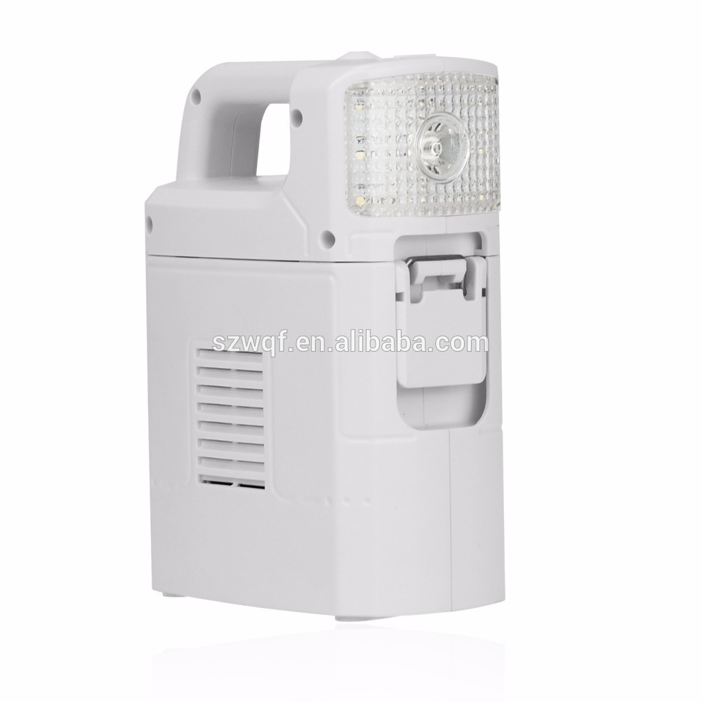 ABS Salt Water Power Mg Air Fuel Cell LED Camping Lantern Multi-function 4in1 LED White Emergency Flash Light