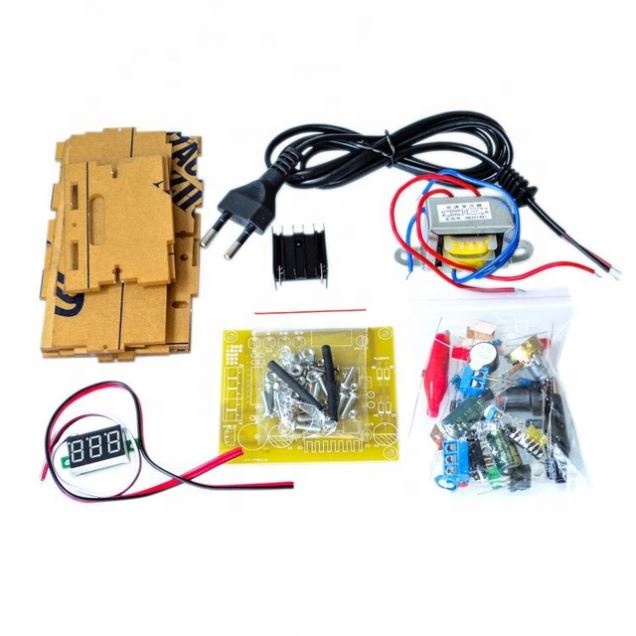 Electronic diy parts lm317 adjustable voltage regulator board kit power supply kit transformer