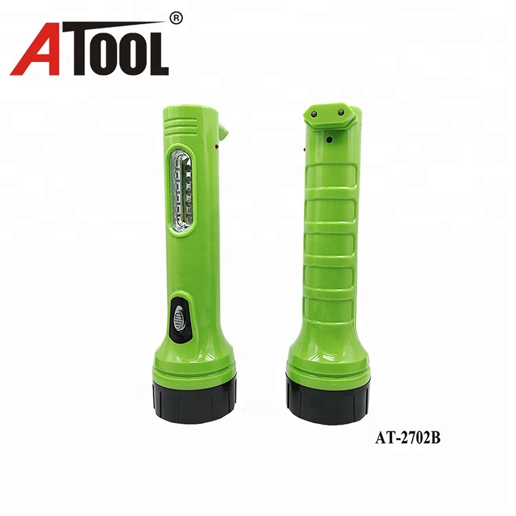 High quality portable rechargeable led torch flashlight