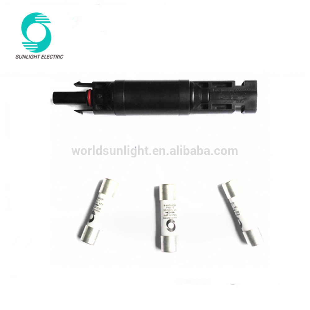 TUV UL CE approved DC 1000V 30A waterproof mc4 solar pv fuse holder