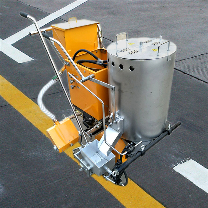 Hand-Push Airless Cold Paint Spraying Road Marking Machine