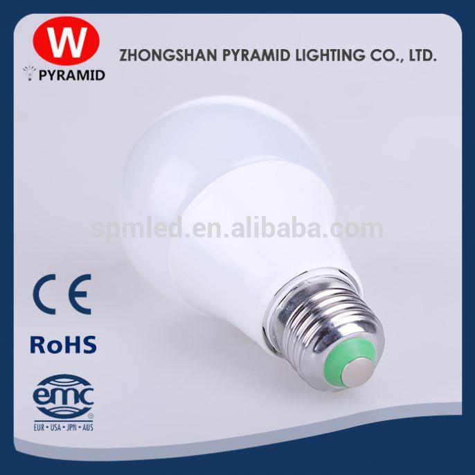 12W Aluminum Pp Led E27 Bulb Light Skd