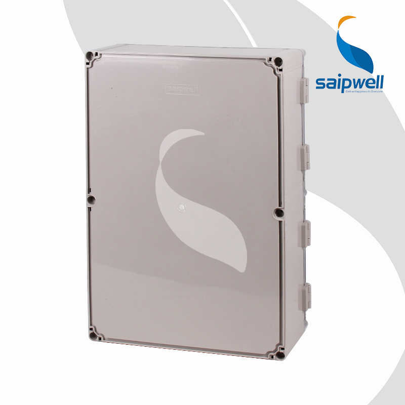 SAIPWELL 600*400*200 Outdoor IP65 Waterproof Clear Cover 3 Phase Power Distribution Box