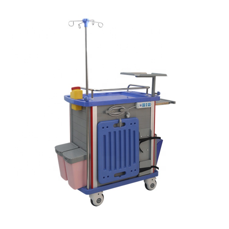 ABS worktable medical ambulance trolley cart in hospital