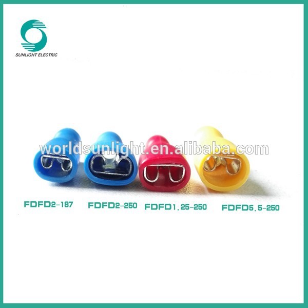 Made in Wenzhou FDFD series crimp terminal kit fully insulated female disconnector