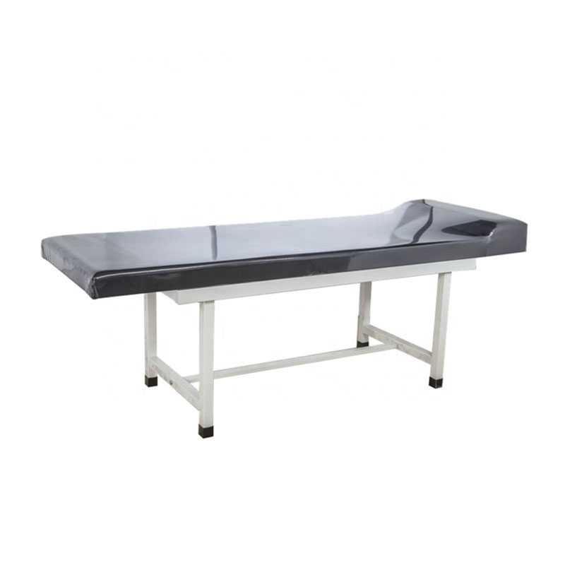 Hospital stainless steel adjustable folding medical examination couch bed