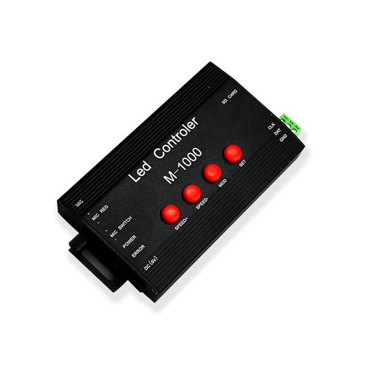Wireless Sound LED Controller Full Color Music Controller Stage Lighting Audio Controller with 2048 points