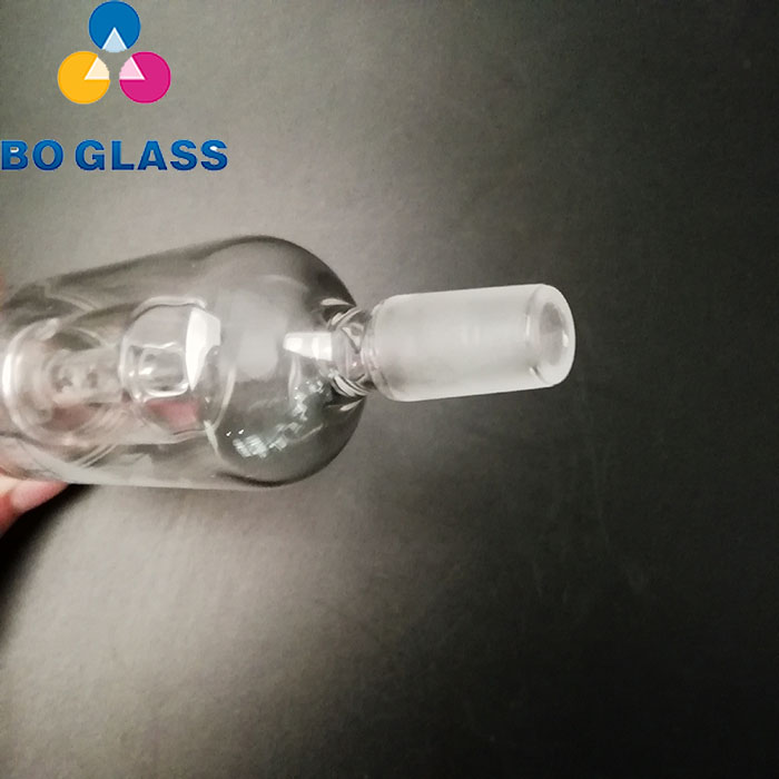 Hand Blown Customized Frosted Borosilicate Glass Tube Price For Distiller