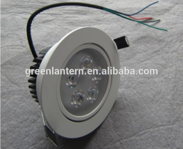 DMX RGB 4-wire 10W LED RGB downlight, low voltage DC24V external control