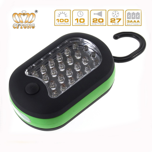 24+3LED Magnetic Portable with magnet and hook work light