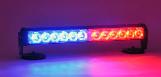 AMBER BLUE LED TRAFFIC DIRECTIONAL / ARROW STICKS LIGHT BAR