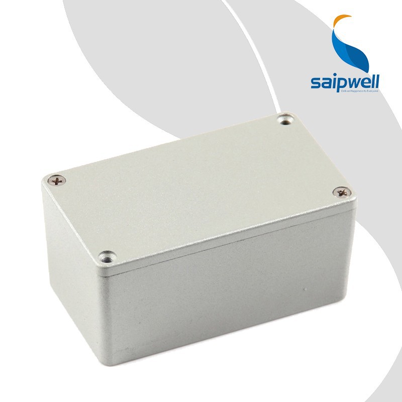 SAIP/SAIPWELL Silver Extruded Aluminum Enclosure 115*65*55 MM