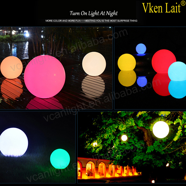 30cm 12inch LED flashing modern colours change remote Video Ball VC-B300